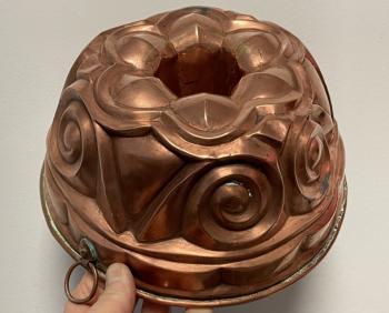 Image of 18thc French or English copper mold