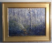 Andrew Walden wooded landscape oil painting
