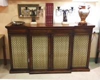 Regency period rosewood side cabinet c1825