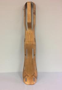 Rare Charles and Ray Eames plywood leg splint circa 1940 Model S2-1790