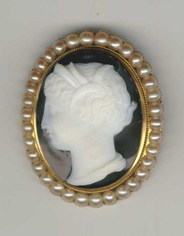 Price My Item: Value of Vintage jewelry English gold portrait cameo