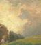 An October Sunset by Frank Bicknell NA entry Old Lyme Impressionist Artist