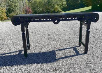 Image of Mid 20th century Chinese altar table in black enamel