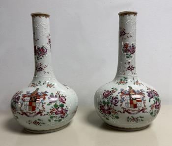 Image of Samson pair porcelain vases