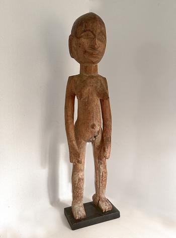 Image of African tribal Fang fertility figure early 20thc