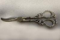 Antique Victorian sterling grape scissors c1880