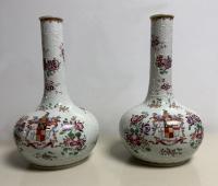 Samson pair porcelain vases