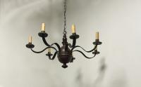 Richard Scofield Colonial chandelier by Period Lighting Fixtures c1985