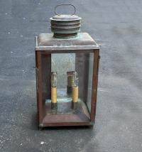 Period Lighting Fixtures candle lantern c1980