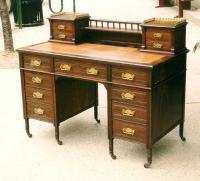 Antique Victorian furniture Eastlake desk