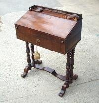 Antique Austrian Walnut Desk circa 1830