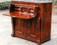 Period American Victorian furniture Drop front butlers desk