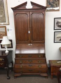 Drexel bombay drop front secretary Wallace Nutting Collection in mahogany