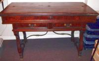 Early Italian fruitwood desk c1600