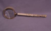 Ivory handle magnifying glass