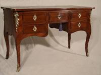 Louis XV bureau plat desk with kingwood veneers c1760