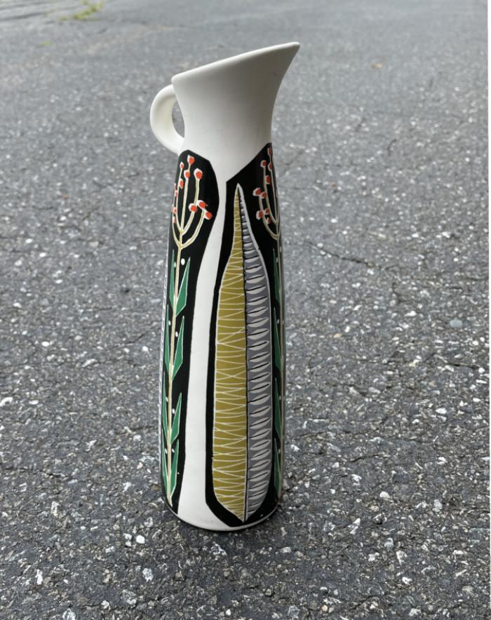 Figgio Norway Dekor Trope ceramic vase by Rolf Froyland