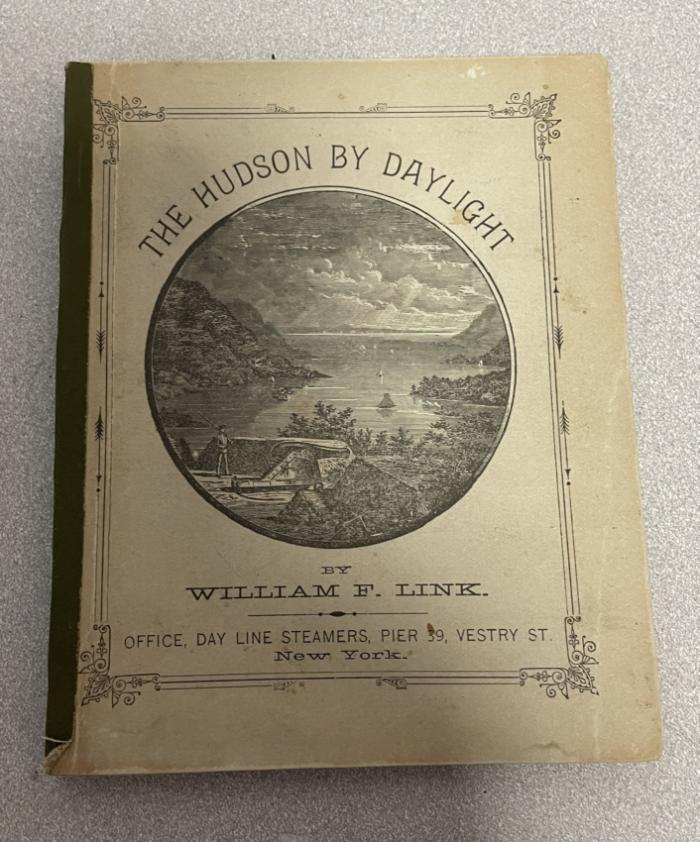 The Hudson By Daylight Map published by William F Link 1878