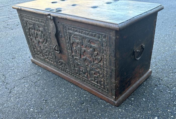 Small travel trunk northern India c1800