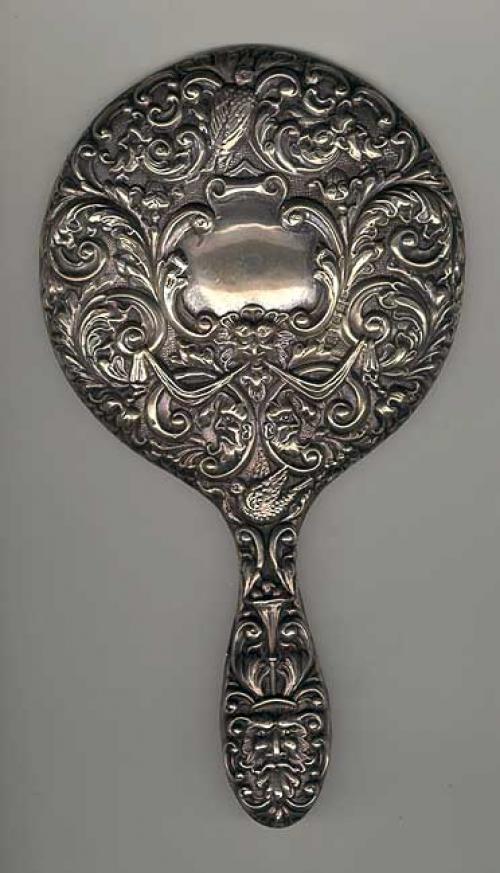 Price My Item: Value of Antique English Victorian silver hand mirror