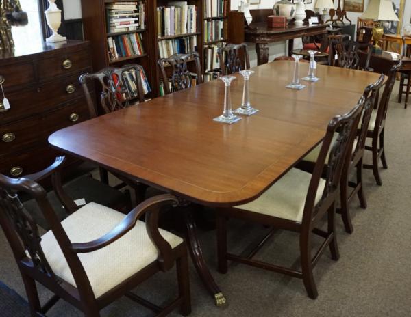 baker furniture dining room table