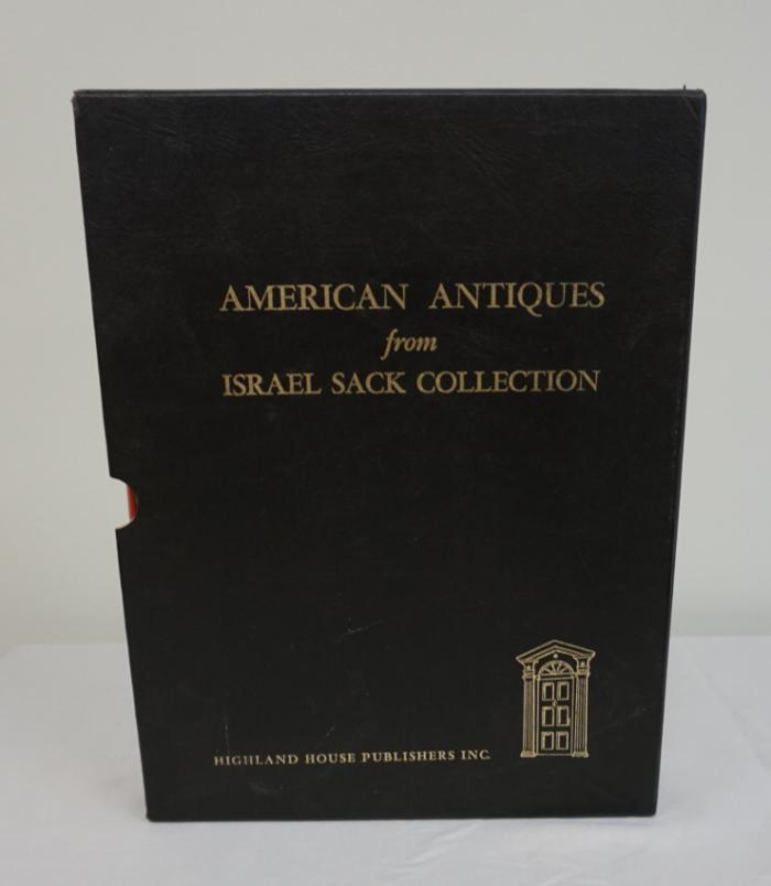 American Antiques from Israel Sack Collection 2 Vol 1969