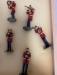 Presidents Marine Band painted lead figures set