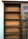American cherry bookcase with sliding doors c1830