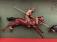 Four Feathers Pig Sticking lead toy figures