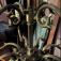 Solid brass 2 tier chandelier with 10 arms