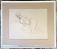 William Bailey framed drawing of a nude woman 1960