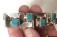 Taxco sterling turquoise bracelet c1980