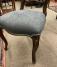 Set of 8 balloon back walnut dining chairs c1865