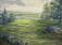 M Connors impressionist oil landscape