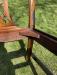 Georgian Chippendale mahogany arm chair c1800