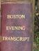 Boston Evening Transcript 1927 to 1929 bound issuses