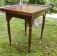 Vintage Wilcox cabinet works cherry tea table Marion KS