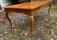 Tiger maple dining table by Lenoards of Seekonk Mass