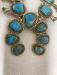 Vintage Navajo turquoise squash blossom necklace AIT