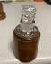 S Maw Son Thompson treenware covered apothecary bottle c1880