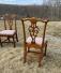 Six Eldred Wheeler Chippendale chairs
