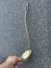 18th century English brass ladle 17 inches