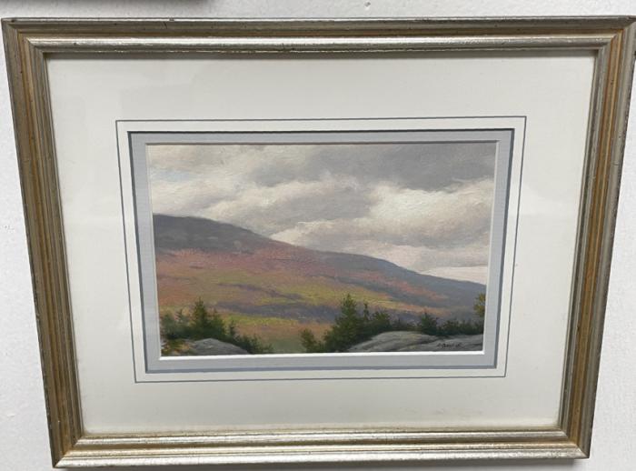 A Bross Jr oil landscape painting