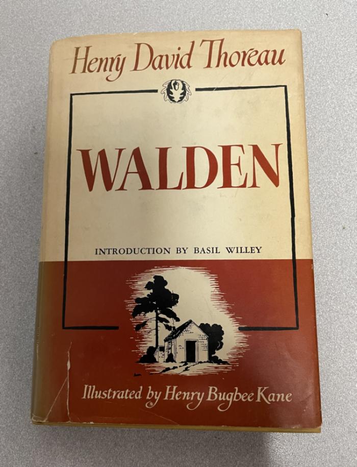 Walden by Henry David Thoreau 1951 edition