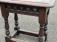 Antique 19thc English oak joint stool