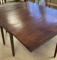 Rare American San Domingo mahogany dining table c1810