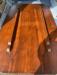 English Regency style yew wood dining table