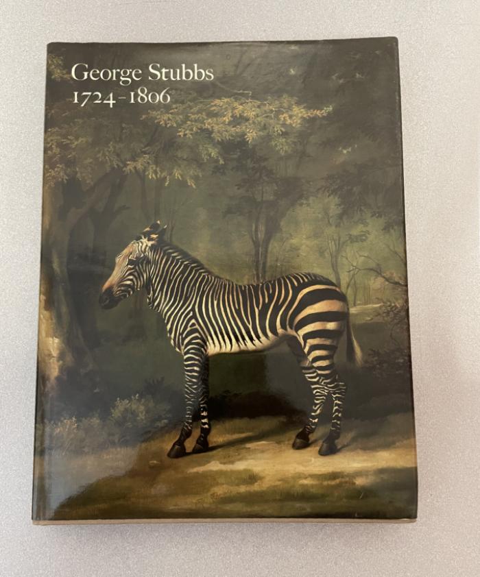 George Stubbs 1724 1806 hard cover book Salem House Pub 1985