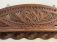 Antique chip carved pipe rack c1890