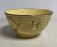 Canary yellow luster ware footed bowl c1820